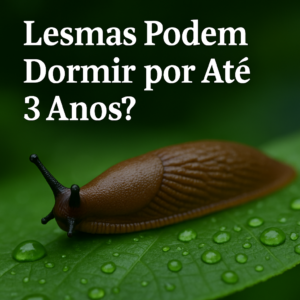 🐌 Lesmas Podem Dormir por Até 3 Anos? A Surpreendente Habilidade de Sobrevivência Desses Animais